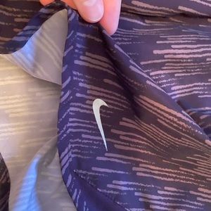 Purple Nike shorts